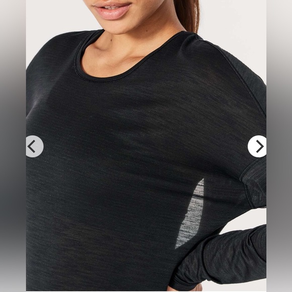 Lululemon Get Set Long Sleeve
Heathered Black / Black - Picture 4 of 9